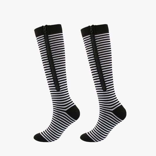 🏃‍♂️ EasyZip Compression Socks – Zipper Support Socks for Swollen Legs & Everyday Comfort 👣💙