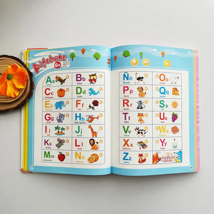 Spanish & English Bilingual Sound Book for Kids Ages 1–6