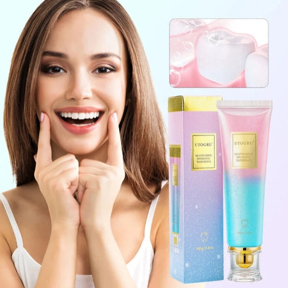 Triple Whitening Niacinamide Whitening Toothpaste – Advanced Whitening for a Brighter Smile