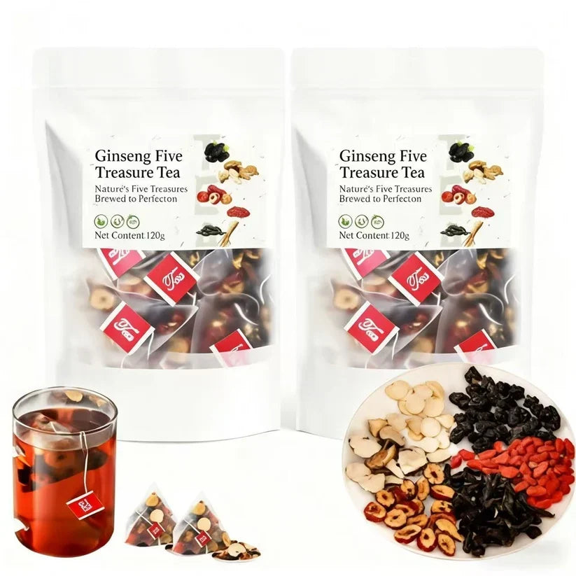 Traditional Ginseng Five Treasures Tea