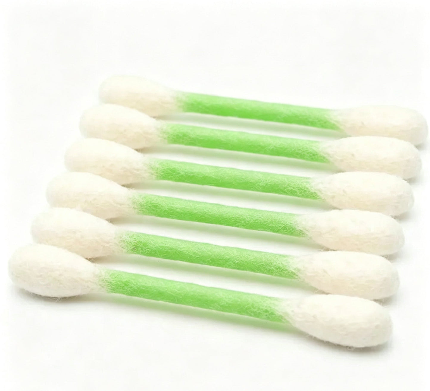 Summervibes 6 Pack Giant Q-tip Cat Toys – Soft Felt Cotton Swab Teething & Dental Chew Sticks for Kittens