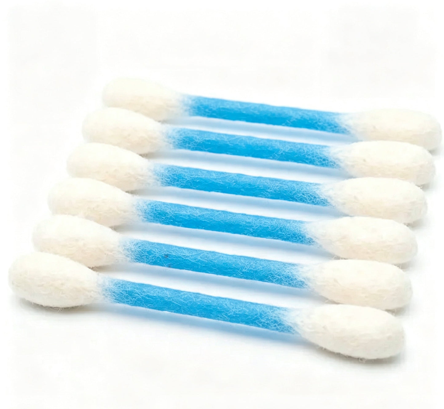 Summervibes 6 Pack Giant Q-tip Cat Toys – Soft Felt Cotton Swab Teething & Dental Chew Sticks for Kittens