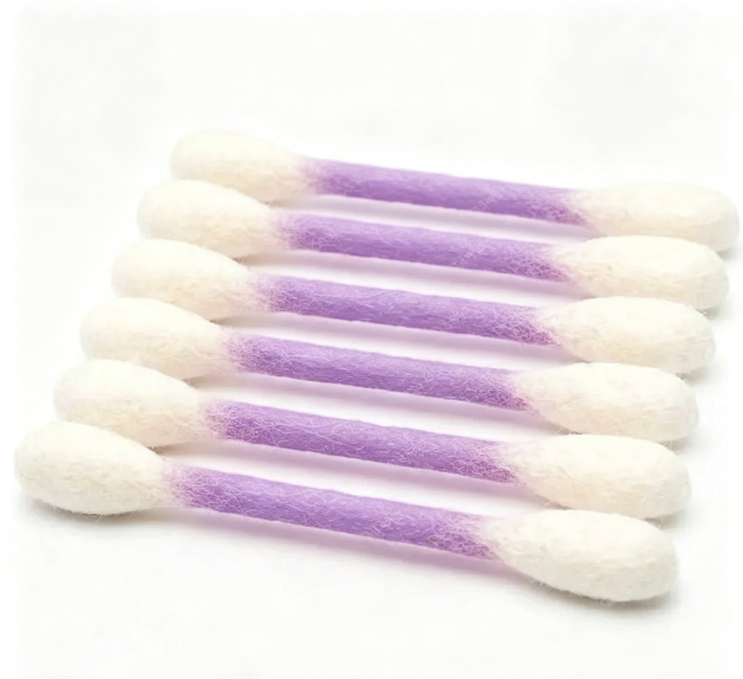 Summervibes 6 Pack Giant Q-tip Cat Toys – Soft Felt Cotton Swab Teething & Dental Chew Sticks for Kittens