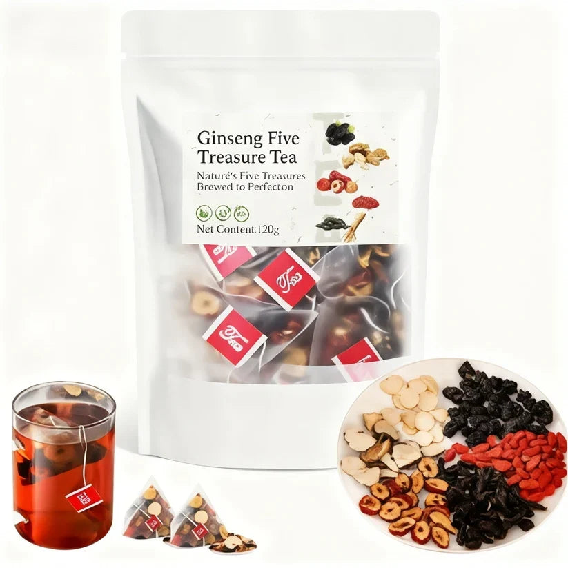 Traditional Ginseng Five Treasures Tea