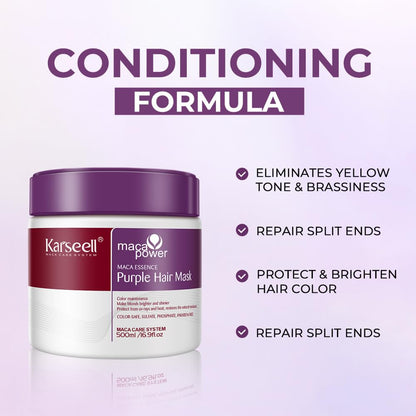 Karseell Purple Hair Mask, 16.90 oz