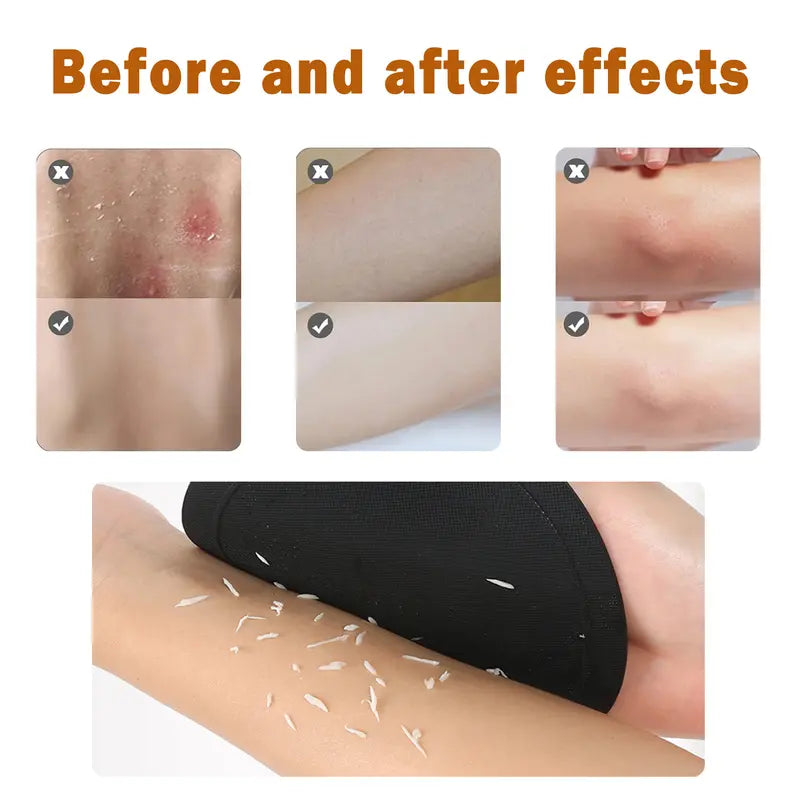 Soft Rubber Shower Scrubber (4 Pack) — Gentle Exfoliating Bath Brush