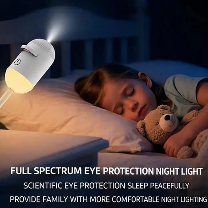 Galaxy Projector 2-in-1 — Starry Sky Night Light with , USB Powered, 360° Adjustable