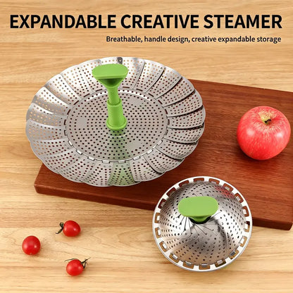 Stainless Steel Folding Steamer Basket