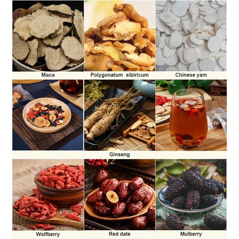 Traditional Ginseng Five Treasures Tea