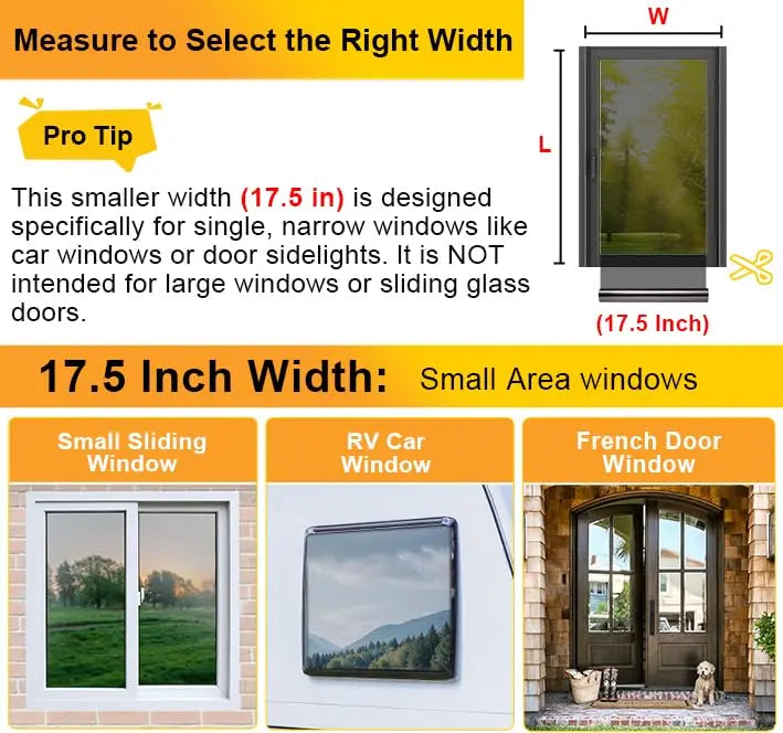 Black One-Way Mirror Privacy Window Film - Heat Insulation, 94% UV Blocking, Daytime Privacy for Home & Office
