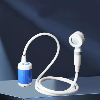 Portable Handheld Electric Shower - Outdoor Camping Shower Pump for Hiking, Pet Bathing & Car Washing