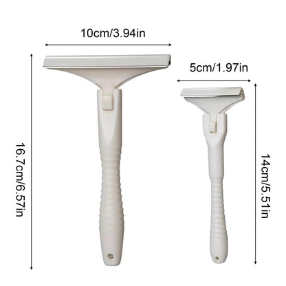 Stainless Steel Meat Scraper,Handheld Fat Trimmer For Beef & Pork, Meat Slicer